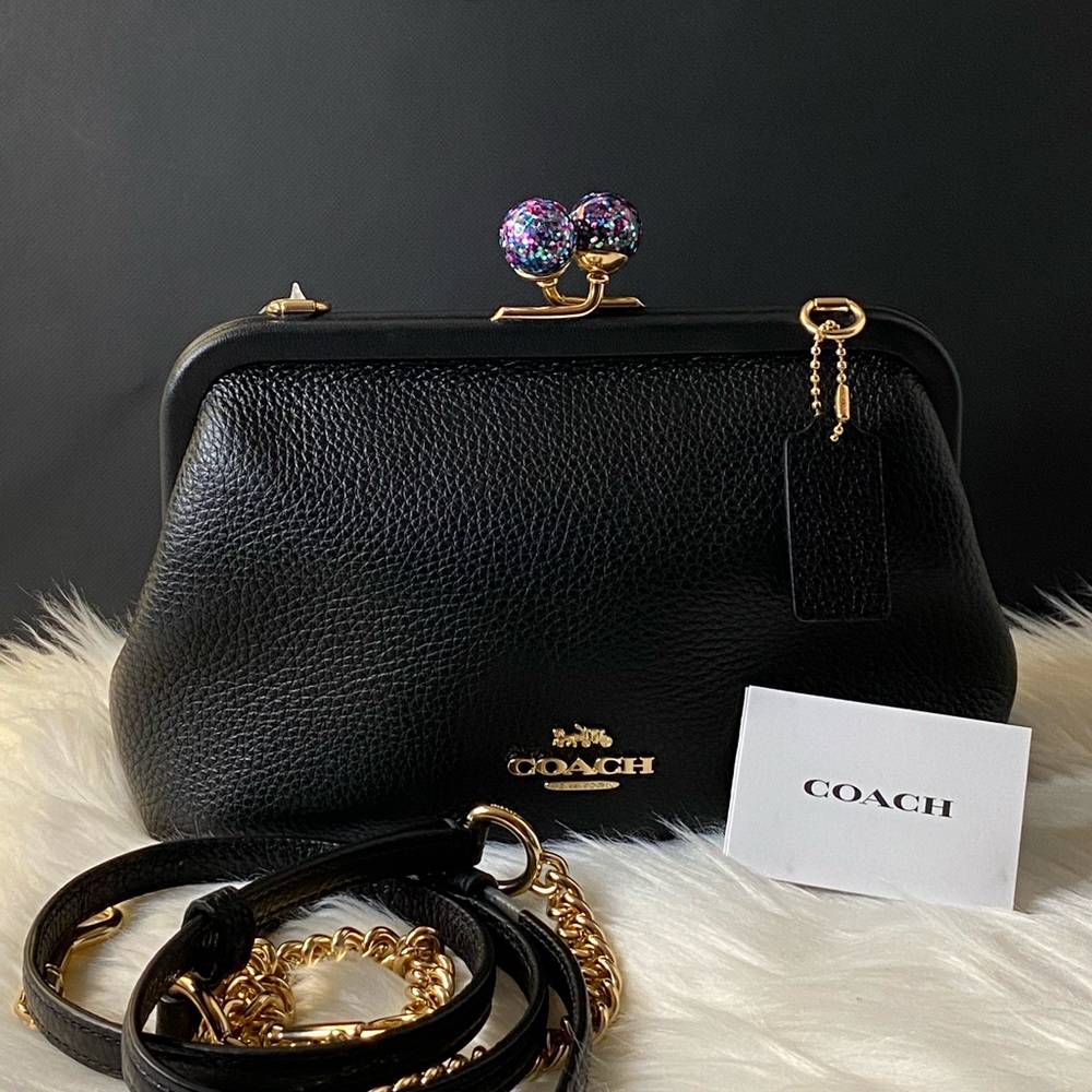 💰SOLD - C1451 - Coach Nora Kisslock Crossbody - Picture 8 of 10